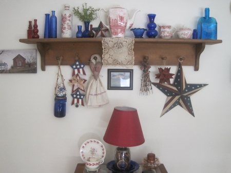 My red white and blue Decor Main Image