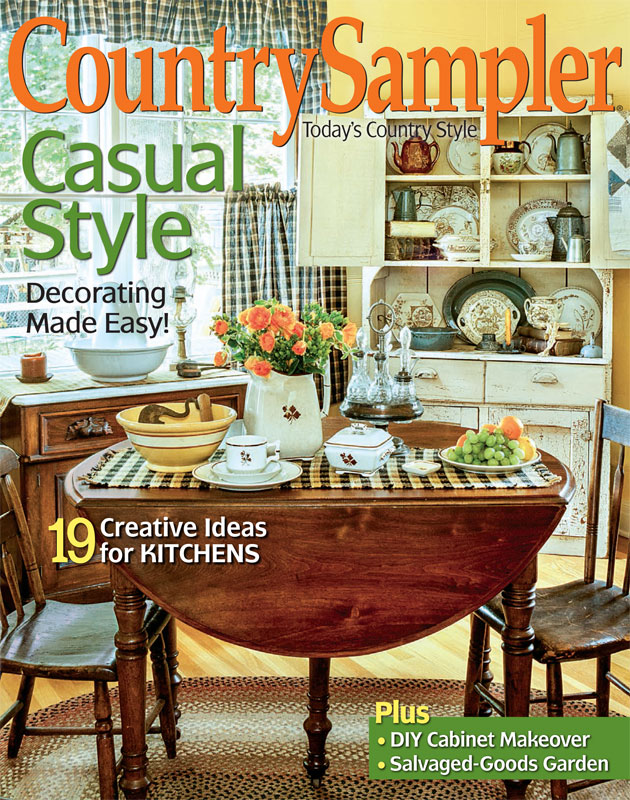 Country home ideas magazine back issues.