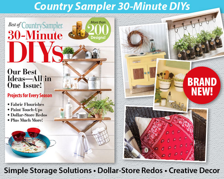 Country Sampler 30-Minute DIYs